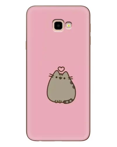 Чехол для Samsung Galaxy J4 Plus (J4+, J415) с картинкой «Pusheen сердце»