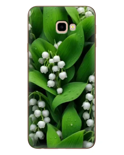 Чехол для Samsung Galaxy J4 Plus (J4+, J415) с картинкой «Ландыши в зелени»