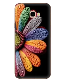 Чехол для Samsung Galaxy J4 Plus (J4+, J415) с картинкой «Радужный цветок»