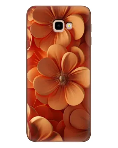 Чехол для Samsung Galaxy J4 Plus (J4+, J415) с картинкой «Оранжевый макро цветок»