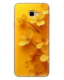 Чехол для Samsung Galaxy J4 Plus (J4+, J415) с картинкой «Золотые лепестки»