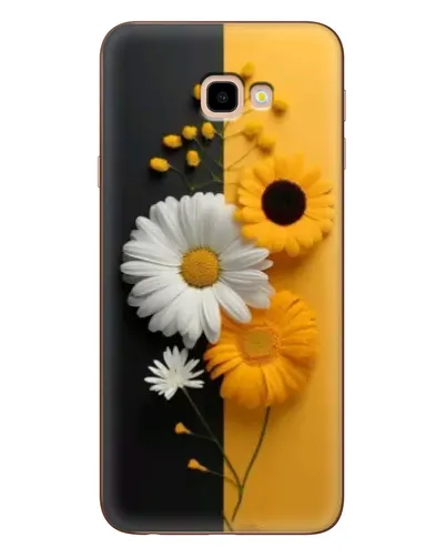 Чехол для Samsung Galaxy J4 Plus (J4+, J415) с картинкой «Подсолнух и ромашка»