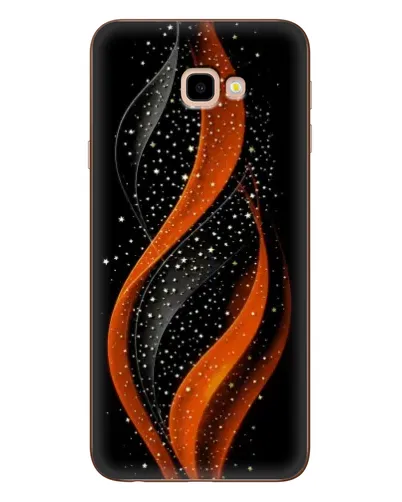 Чехол для Samsung Galaxy J4 Plus (J4+, J415) с картинкой «Огненная звездная волна»
