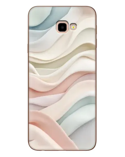 Чехол для Samsung Galaxy J4 Plus (J4+, J415) с картинкой «Пастельные нежные волны»