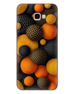Чехол для Samsung Galaxy J4 Plus (J4+, J415) с картинкой «Объемные оранжевые сферы» Чехол для Samsung Galaxy J4 Plus (J4+, J415) с картинкой «Объемные оранжевые сферы»