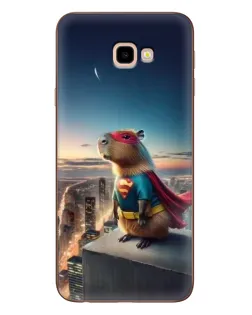 Чехол для Samsung Galaxy J4 Plus (J4+, J415) с картинкой «Капи-мен супергерой» Чехол для Samsung Galaxy J4 Plus (J4+, J415) с картинкой «Капи-мен супергерой»