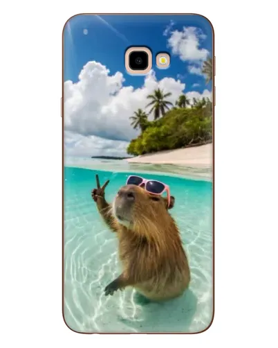 Чехол для Samsung Galaxy J4 Plus (J4+, J415) с картинкой «Капибара на море» Чехол для Samsung Galaxy J4 Plus (J4+, J415) с картинкой «Капибара на море»