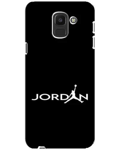 Чехол для Samsung Galaxy J6 2018 (J600F) с картинкой «Jordan White Logo» Чехол для Samsung Galaxy J6 2018 (J600F) с картинкой «Jordan White Logo»
