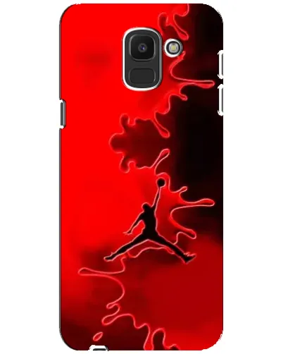 Чехол для Samsung Galaxy J6 2018 (J600F) с картинкой «Jordan Red Smoke» Чехол для Samsung Galaxy J6 2018 (J600F) с картинкой «Jordan Red Smoke»