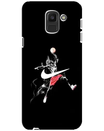 Чехол для Samsung Galaxy J6 2018 (J600F) с картинкой «Jordan Jumpman» Чехол для Samsung Galaxy J6 2018 (J600F) с картинкой «Jordan Jumpman»