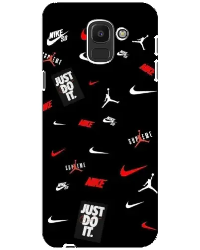 Чехол для Samsung Galaxy J6 2018 (J600F) с картинкой «Nike Mix Pattern» Чехол для Samsung Galaxy J6 2018 (J600F) с картинкой «Nike Mix Pattern»