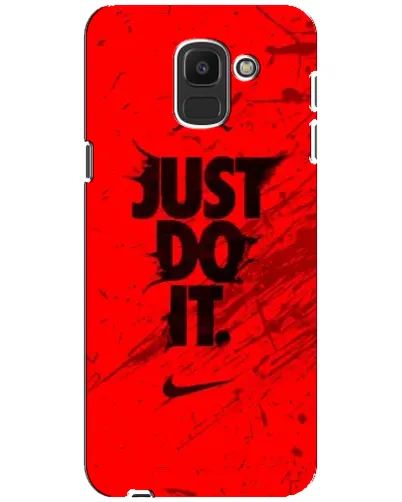 Чехол для Samsung Galaxy J6 2018 (J600F) с картинкой «Nike Just Do It» Чехол для Samsung Galaxy J6 2018 (J600F) с картинкой «Nike Just Do It»
