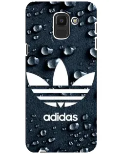 Чехол для Samsung Galaxy J6 2018 (J600F) с картинкой «Adidas Trefoil Blue» Чехол для Samsung Galaxy J6 2018 (J600F) с картинкой «Adidas Trefoil Blue»
