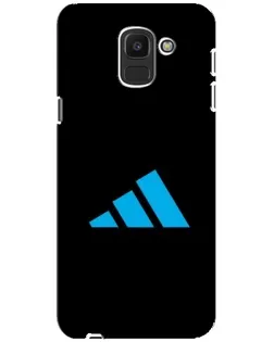 Чехол для Samsung Galaxy J6 2018 (J600F) с картинкой «Adidas Cyan Logo» Чехол для Samsung Galaxy J6 2018 (J600F) с картинкой «Adidas Cyan Logo»