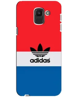 Чехол для Samsung Galaxy J6 2018 (J600F) с картинкой «Ретро блоки Adidas» Чехол для Samsung Galaxy J6 2018 (J600F) с картинкой «Ретро блоки Adidas»