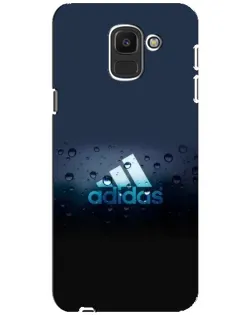 Чехол для Samsung Galaxy J6 2018 (J600F) с картинкой «Adidas Water Drops» Чехол для Samsung Galaxy J6 2018 (J600F) с картинкой «Adidas Water Drops»