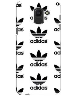 Чехол для Samsung Galaxy J6 2018 (J600F) с картинкой «Adidas Pattern» Чехол для Samsung Galaxy J6 2018 (J600F) с картинкой «Adidas Pattern»