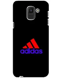 Чехол для Samsung Galaxy J6 2018 (J600F) с картинкой «Классический Adidas» Чехол для Samsung Galaxy J6 2018 (J600F) с картинкой «Классический Adidas»