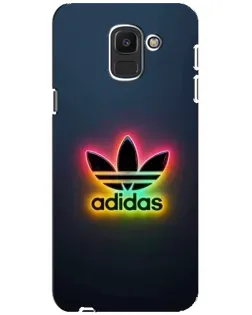 Чехол для Samsung Galaxy J6 2018 (J600F) с картинкой «Неоновый Adidas» Чехол для Samsung Galaxy J6 2018 (J600F) с картинкой «Неоновый Adidas»