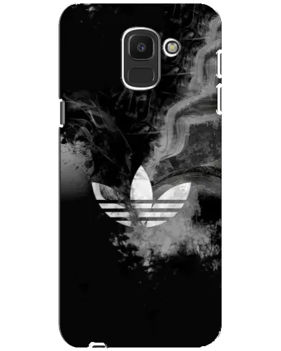 Чехол для Samsung Galaxy J6 2018 (J600F) с картинкой «Абстрактный дым Adidas» Чехол для Samsung Galaxy J6 2018 (J600F) с картинкой «Абстрактный дым Adidas»