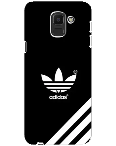 Чехол для Samsung Galaxy J6 2018 (J600F) с картинкой «Adidas с диагональными полосами» Чехол для Samsung Galaxy J6 2018 (J600F) с картинкой «Adidas с диагональными полосами»