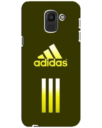 Чехол для Samsung Galaxy J6 2018 (J600F) с картинкой «Оливковый градиент Adidas» Чехол для Samsung Galaxy J6 2018 (J600F) с картинкой «Оливковый градиент Adidas»