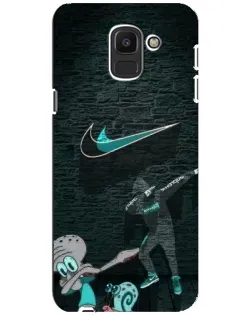 Чехол для Samsung Galaxy J6 2018 (J600F) с картинкой «Спортивный арт Nike» Чехол для Samsung Galaxy J6 2018 (J600F) с картинкой «Спортивный арт Nike»