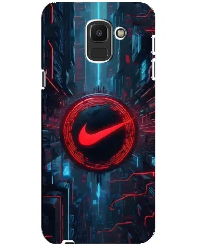 Чехол для Samsung Galaxy J6 2018 (J600F) с картинкой «Техногенный стиль Nike» Чехол для Samsung Galaxy J6 2018 (J600F) с картинкой «Техногенный стиль Nike»