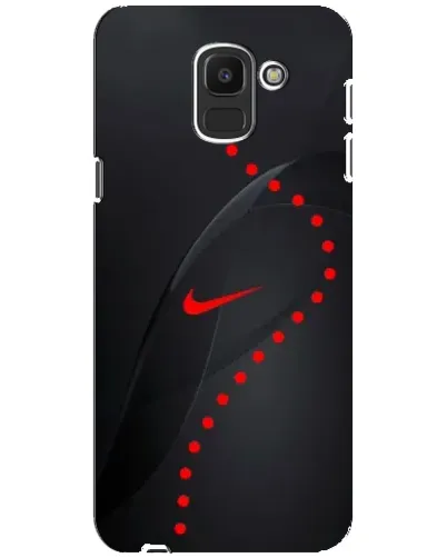 Чехол для Samsung Galaxy J6 2018 (J600F) с картинкой «Абстрактный дизайн Nike» Чехол для Samsung Galaxy J6 2018 (J600F) с картинкой «Абстрактный дизайн Nike»