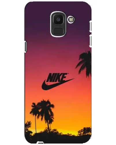Чехол для Samsung Galaxy J6 2018 (J600F) с картинкой «Nike на закате солнца» Чехол для Samsung Galaxy J6 2018 (J600F) с картинкой «Nike на закате солнца»
