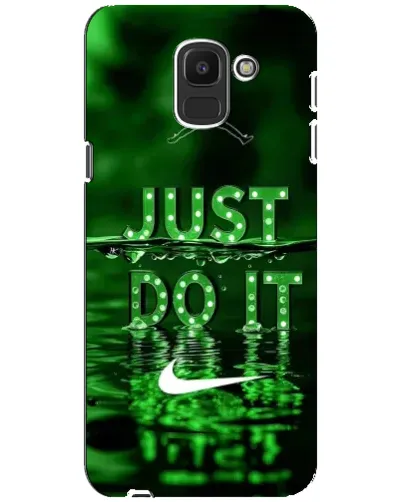 Чехол для Samsung Galaxy J6 2018 (J600F) с картинкой «Зеленый неоновый Nike» Чехол для Samsung Galaxy J6 2018 (J600F) с картинкой «Зеленый неоновый Nike»