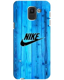 Чехол для Samsung Galaxy J6 2018 (J600F) с картинкой «Голубое дерево Nike» Чехол для Samsung Galaxy J6 2018 (J600F) с картинкой «Голубое дерево Nike»