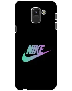 Чехол для Samsung Galaxy J6 2018 (J600F) с картинкой «Nike — городская ночь» Чехол для Samsung Galaxy J6 2018 (J600F) с картинкой «Nike — городская ночь»