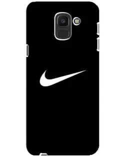 Чехол для Samsung Galaxy J6 2018 (J600F) с картинкой «Минималистический Найк» Чехол для Samsung Galaxy J6 2018 (J600F) с картинкой «Минималистический Найк»