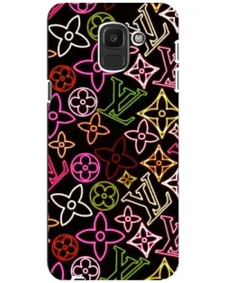 Чохол для Samsung Galaxy J6 2018 (J600F) з картинкою «Неоновий мікс Nike» Чохол для Samsung Galaxy J6 2018 (J600F) з картинкою «Неоновий мікс Nike»