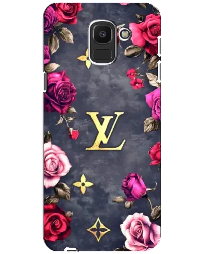 Чехол для Samsung Galaxy J6 2018 (J600F) с картинкой «Цветочный Louis Vuitton» Чехол для Samsung Galaxy J6 2018 (J600F) с картинкой «Цветочный Louis Vuitton»