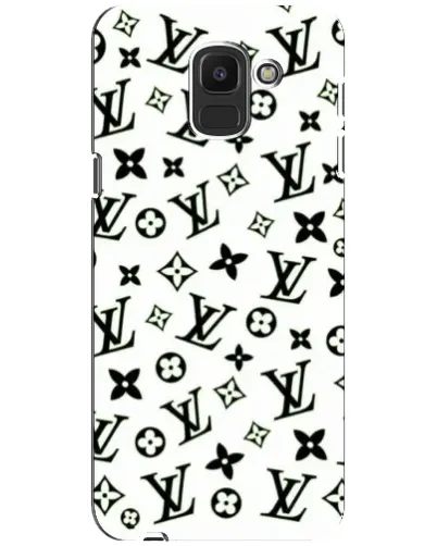Чехол для Samsung Galaxy J6 2018 (J600F) с картинкой «Монохромный хаос LV» Чехол для Samsung Galaxy J6 2018 (J600F) с картинкой «Монохромный хаос LV»