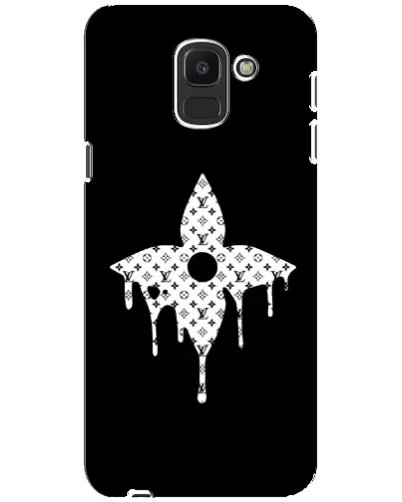 Чехол для Samsung Galaxy J6 2018 (J600F) с картинкой «Цветочная монограмма» Чехол для Samsung Galaxy J6 2018 (J600F) с картинкой «Цветочная монограмма»