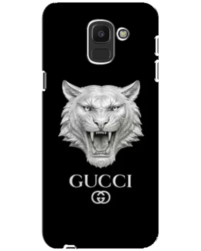 Чехол для Samsung Galaxy J6 2018 (J600F) с картинкой «Gucci — серебряный лев» Чехол для Samsung Galaxy J6 2018 (J600F) с картинкой «Gucci — серебряный лев»