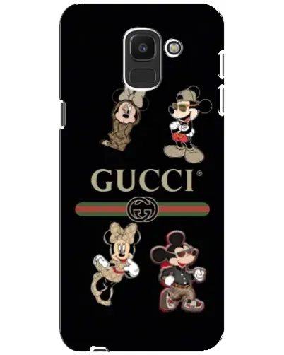 Чехол для Samsung Galaxy J6 2018 (J600F) с картинкой «Gucci — герои Disney и монограмма» Чехол для Samsung Galaxy J6 2018 (J600F) с картинкой «Gucci — герои Disney и монограмма»