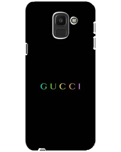 Чехол для Samsung Galaxy J6 2018 (J600F) с картинкой «Gucci — неоновый минимализм» Чехол для Samsung Galaxy J6 2018 (J600F) с картинкой «Gucci — неоновый минимализм»