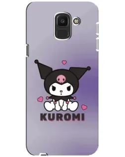 Чехол для Samsung Galaxy J6 2018 (J600F) с картинкой «Kuromi — фиолетовый арт» Чехол для Samsung Galaxy J6 2018 (J600F) с картинкой «Kuromi — фиолетовый арт»