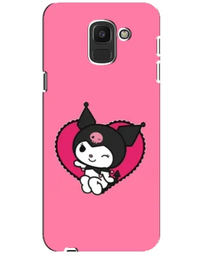 Чехол для Samsung Galaxy J6 2018 (J600F) с картинкой «Kuromi — любовь в сердце» Чехол для Samsung Galaxy J6 2018 (J600F) с картинкой «Kuromi — любовь в сердце»