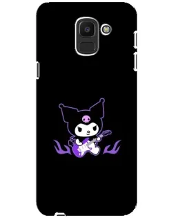 Чехол для Samsung Galaxy J6 2018 (J600F) с картинкой «Электрическая Kuromi» Чехол для Samsung Galaxy J6 2018 (J600F) с картинкой «Электрическая Kuromi»
