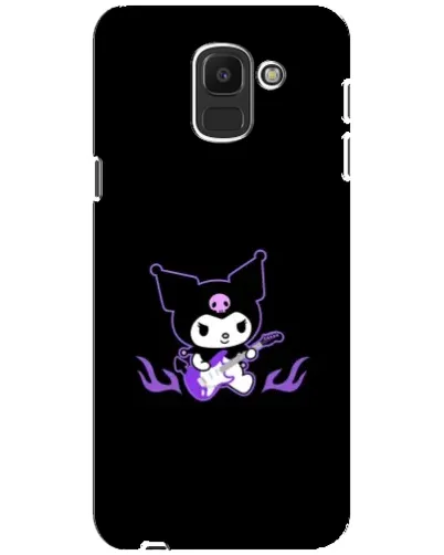 Чехол для Samsung Galaxy J6 2018 (J600F) с картинкой «Электрическая Kuromi» Чехол для Samsung Galaxy J6 2018 (J600F) с картинкой «Электрическая Kuromi»