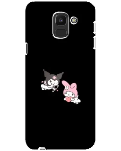 Чехол для Samsung Galaxy J6 2018 (J600F) с картинкой «My Melody и Kuromi» Чехол для Samsung Galaxy J6 2018 (J600F) с картинкой «My Melody и Kuromi»