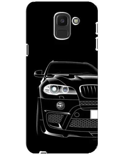 Чехол для Samsung Galaxy J6 2018 (J600F) с картинкой «Темный силуэт BMW» Чехол для Samsung Galaxy J6 2018 (J600F) с картинкой «Темный силуэт BMW»
