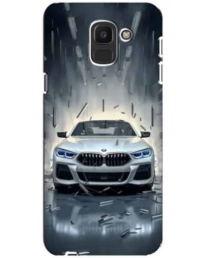 Чехол для Samsung Galaxy J6 2018 (J600F) с картинкой «BMW в свете фар» Чехол для Samsung Galaxy J6 2018 (J600F) с картинкой «BMW в свете фар»