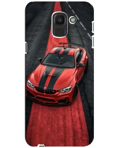 Чехол для Samsung Galaxy J6 2018 (J600F) с картинкой «BMW на красной дорожке» Чехол для Samsung Galaxy J6 2018 (J600F) с картинкой «BMW на красной дорожке»