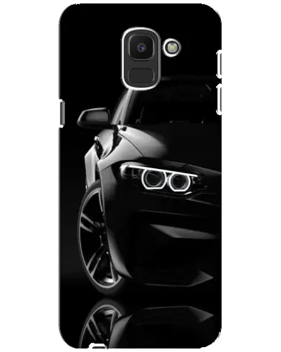 Чехол для Samsung Galaxy J6 2018 (J600F) с картинкой «Черная BMW — профиль» Чехол для Samsung Galaxy J6 2018 (J600F) с картинкой «Черная BMW — профиль»